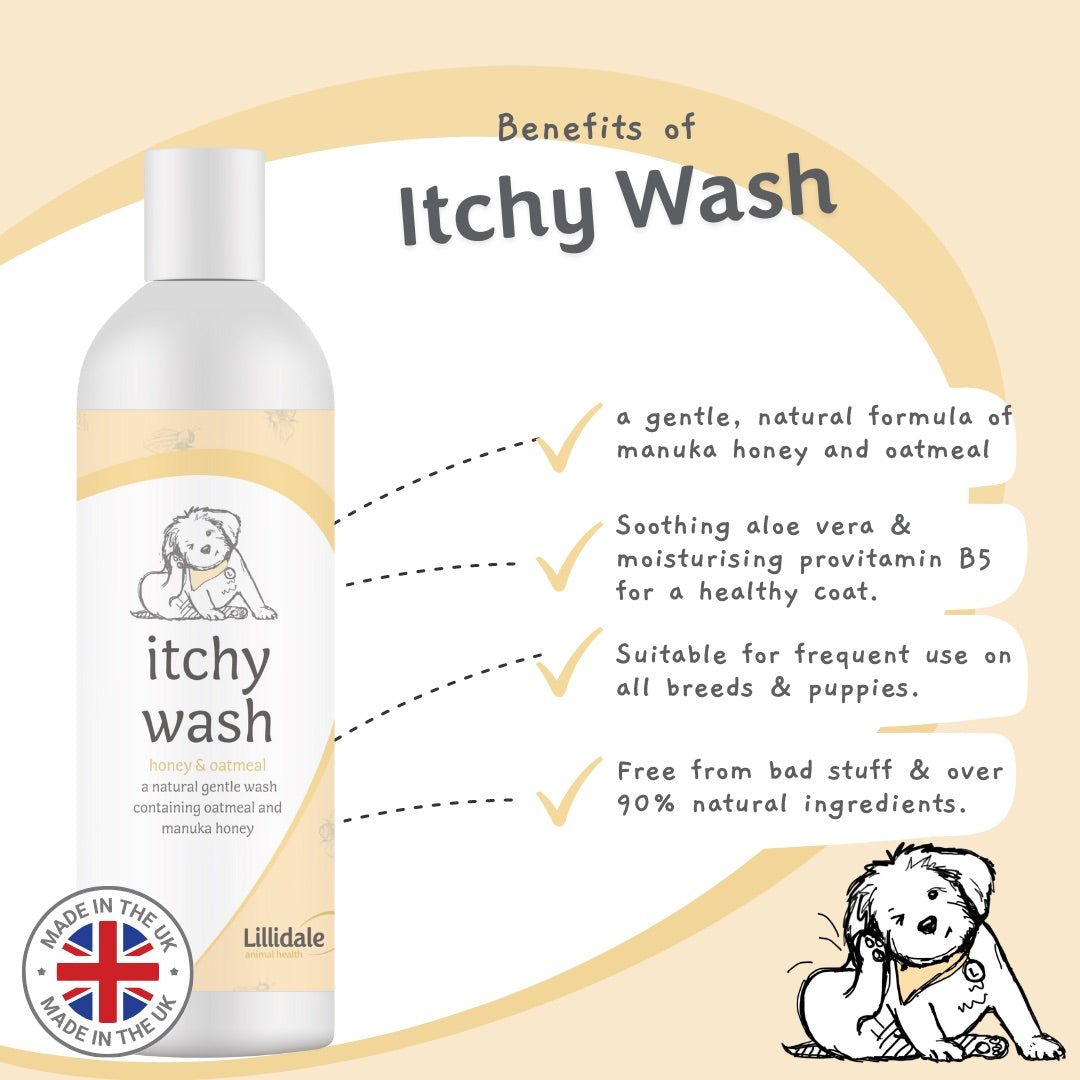 Benefits of Lillidale Itchy Wash For Dogs