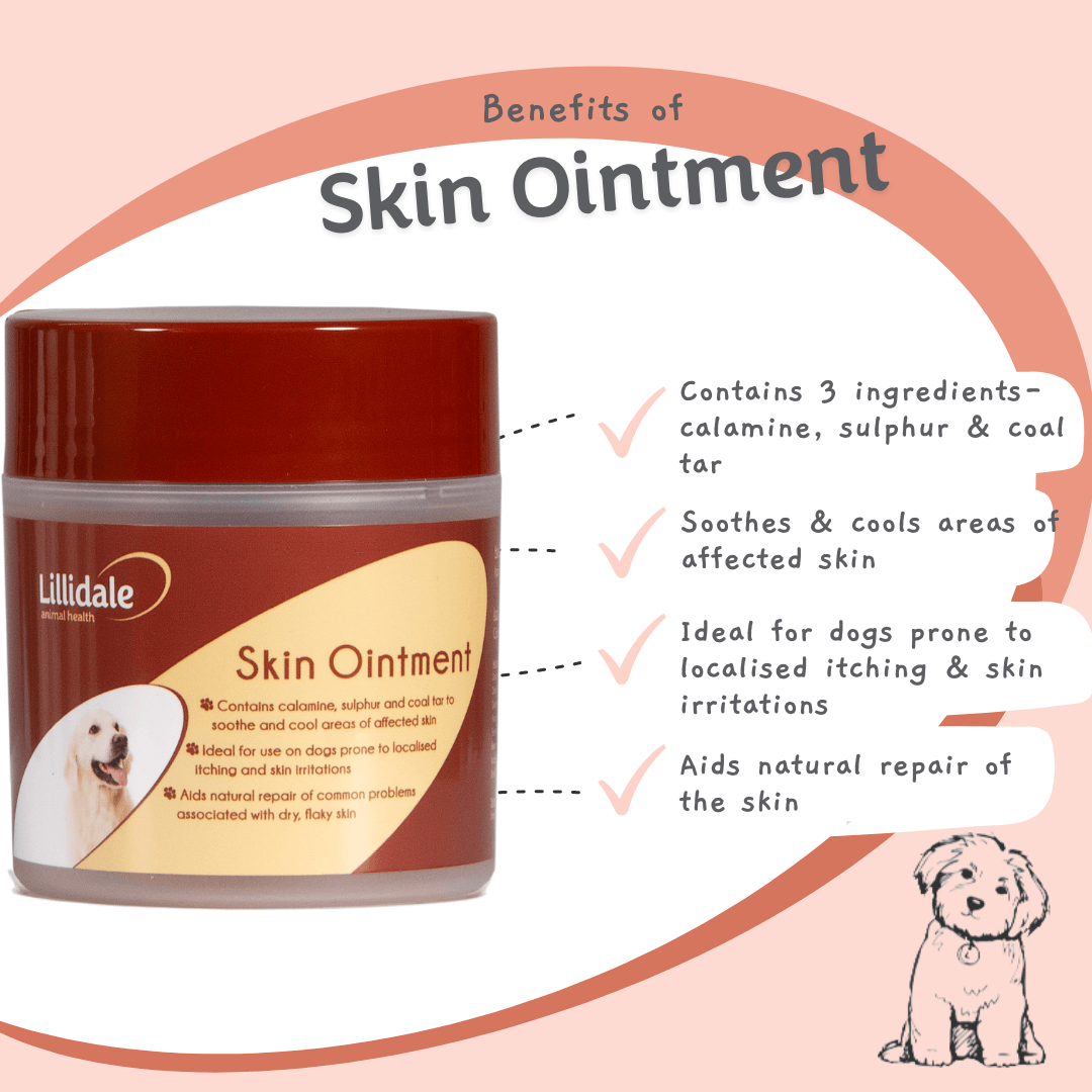 Benefits of Lillidale Skin Ointment for pets