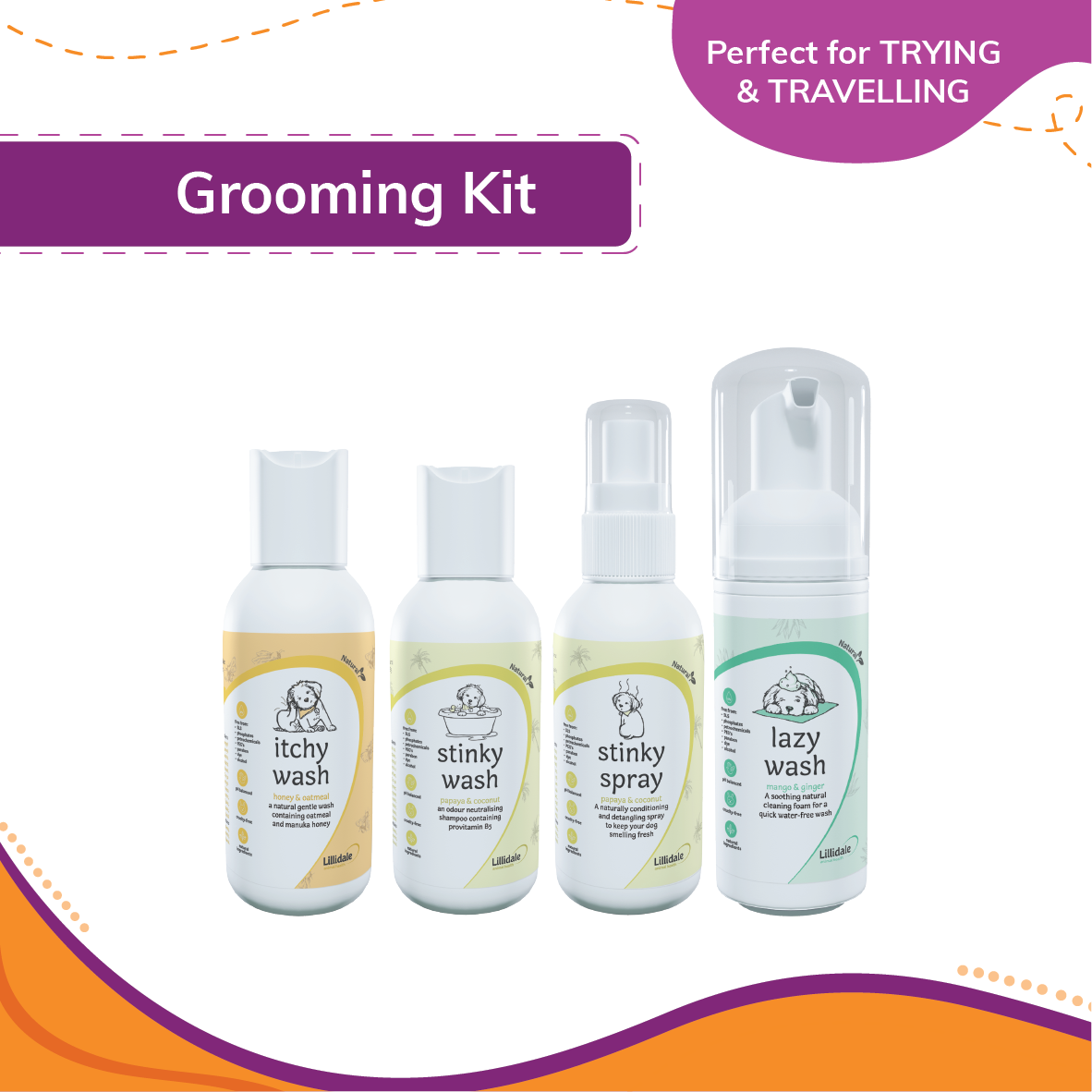 Lillidale Kohepets Grooming Kit